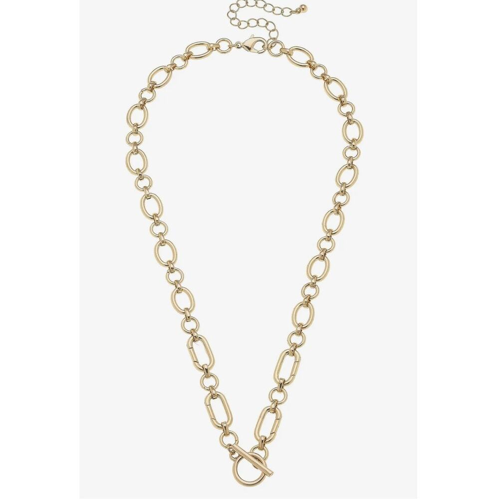 Sasha Toggle Front Charm Necklace Base